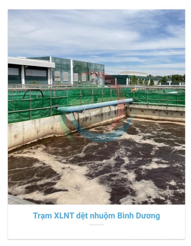 Trạm XLNT dệt nhuộm Bình Dương