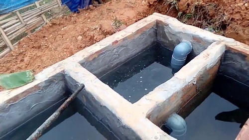 xử lý nước thải sinh hoạt bằng bể tự hoại