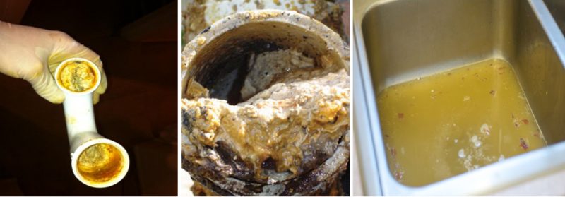 xử lý mỡ đóng cứng trong đường ống thoát nước khách sạn