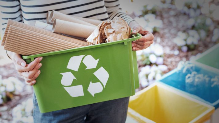 Xử lý mùi hôi trong tái chế giấy